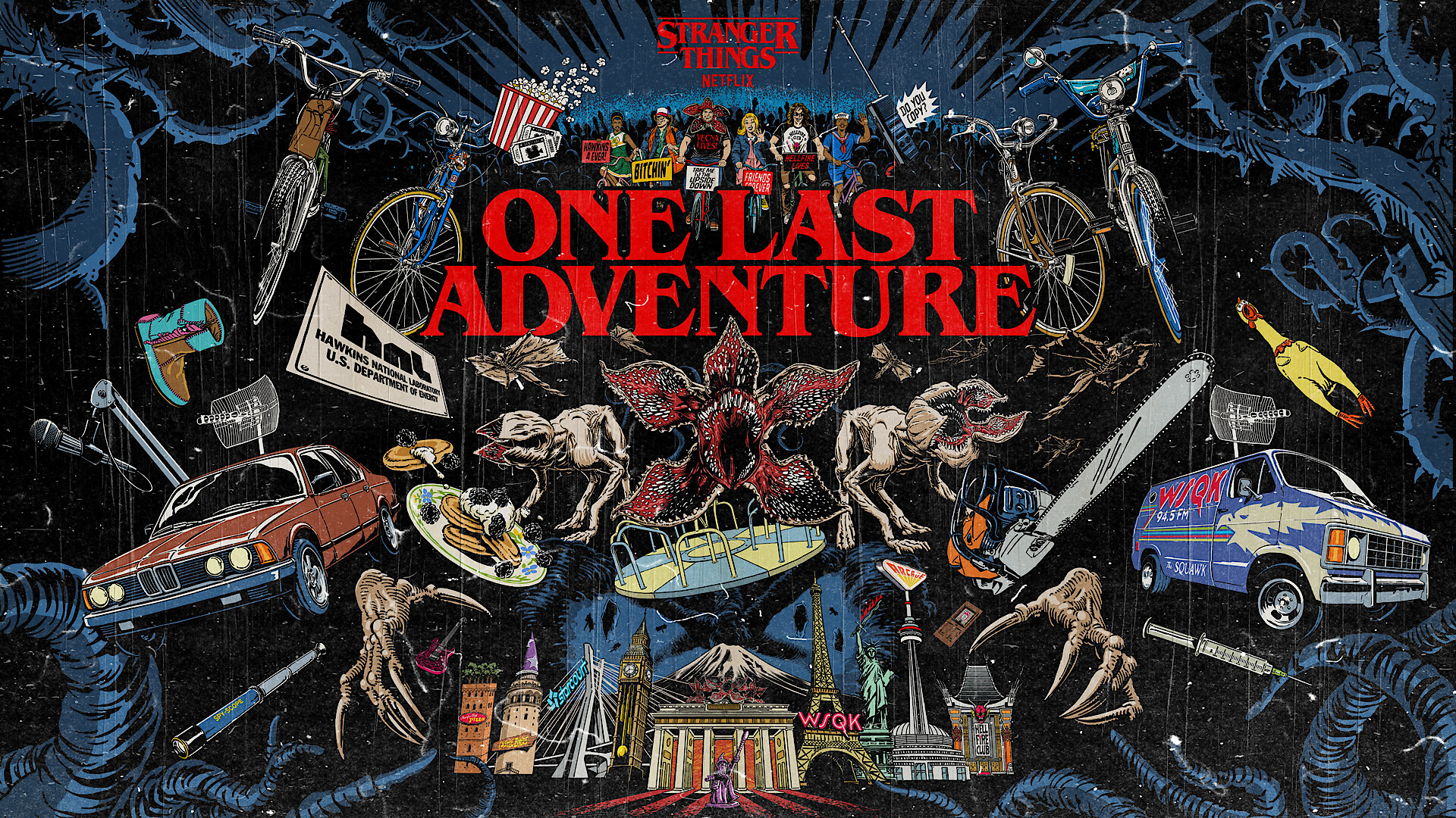 One Last Adventure illustrated poster