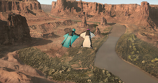 Sonny & Huck Go Flying in Wingsuits | ‘Me Time’