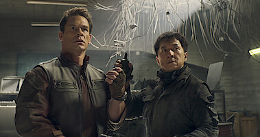 John Cena and Jackie Chan in the action film 'Hidden Strike'