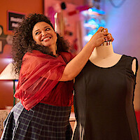 Michelle Buteau as Mavis in 'Survival of the Thickest' Season 2.