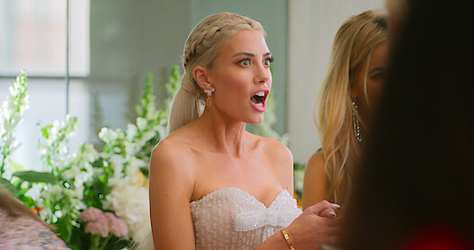  Christine sends Heather a Bridal Shower Present | Selling Sunset S5E3 Card Image