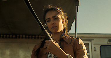 Jessica Alba as Parker in ‘Trigger Warning’