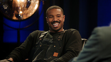 My Next Guest Needs No Introduction with David Letterman. Michael B. Jordan in episode 603 of My Next Guest Needs No Introduction with David Letterman. Cr. Courtesy of Netflix © 2025