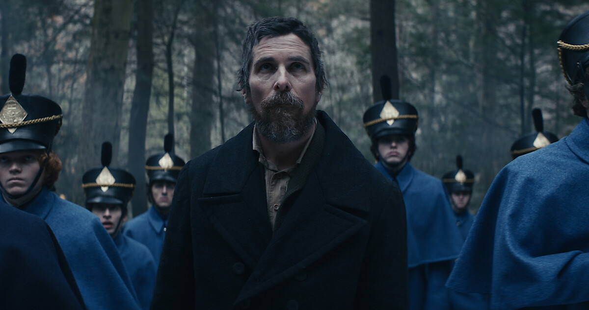 Christian Bale in The Pale Blue Eye trailer unearths Edgar Allan Poe origin