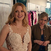 Alexandra Breckenridge as Mel and Zibby Allen as Brie in Season 6 of 'Virgin River'