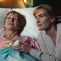 Helen Mirren and Kate Winslet in 'Goodbye June'