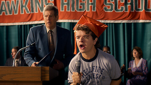 Gaten Matarazzo as Dustin Henderson in 'Stranger Things 5'