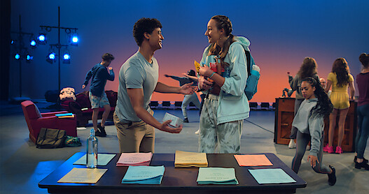 Jodi and Tommy meet at a musical rehearsal at school