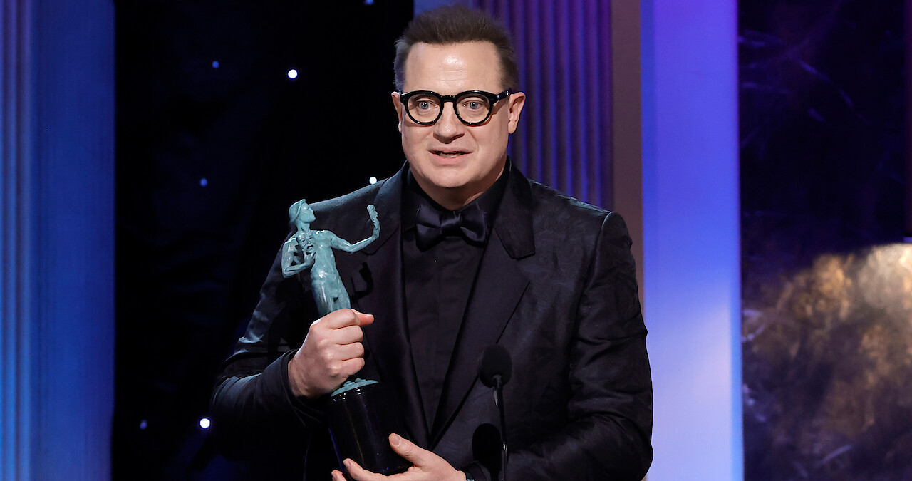 Brendan Fraser at the SAG Awards