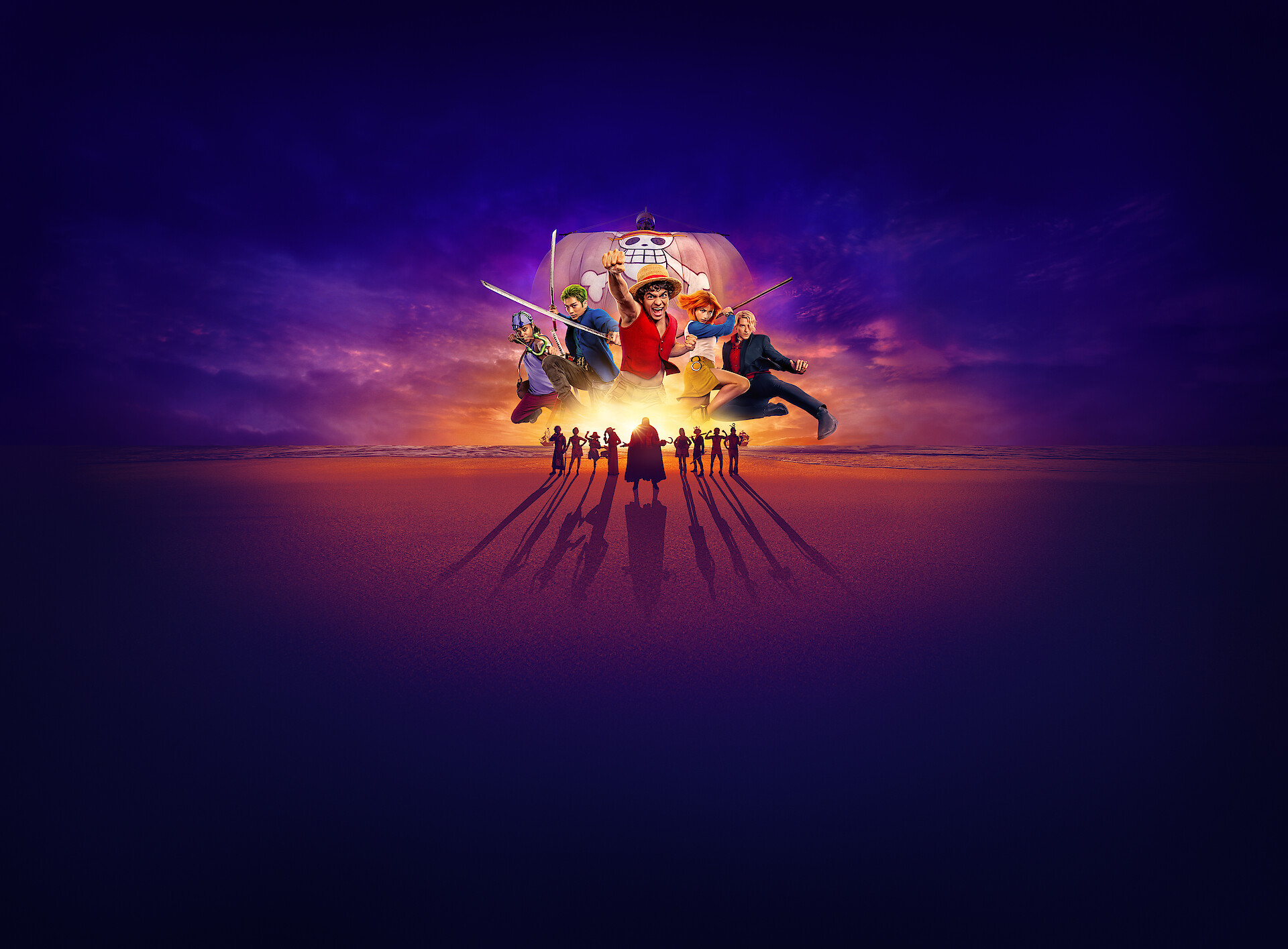 The cast of ONE PIECE Season 2 