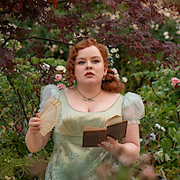 Nicola Coughlan as Penelope Featherington in ‘Bridgerton’