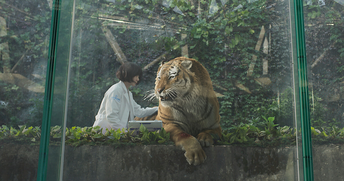The Silent Sea Before VFX vs. After VFX