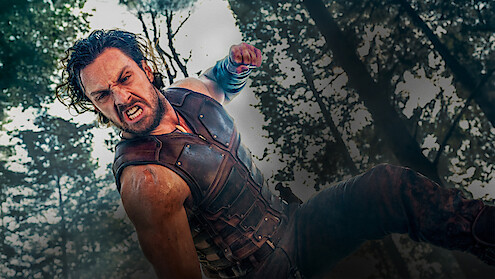 Aaron Taylor-Johnson as Sergei Kravinoff in 'Kraven the Hunter'.