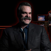 David Harbour behind the scenes of 'Stranger Things 5'