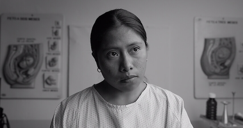 Yalitza Aparicio Martínez as Cleo in 'Roma'