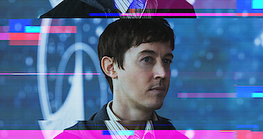 Alex Sharp como Will Downing no episódio 7 de “O Problema dos 3 Corpos”.