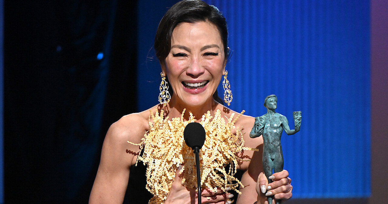 Michelle Yeoh at the SAG Awards