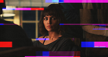 Eiza González as Auggie Salazar in Episode 106 of 3 Body Problem.