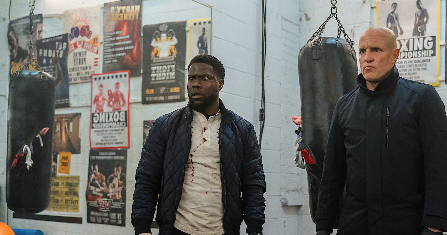 Kevin Hart and Woody Harrelson Star in ‘The Man from Toronto’ — Photos