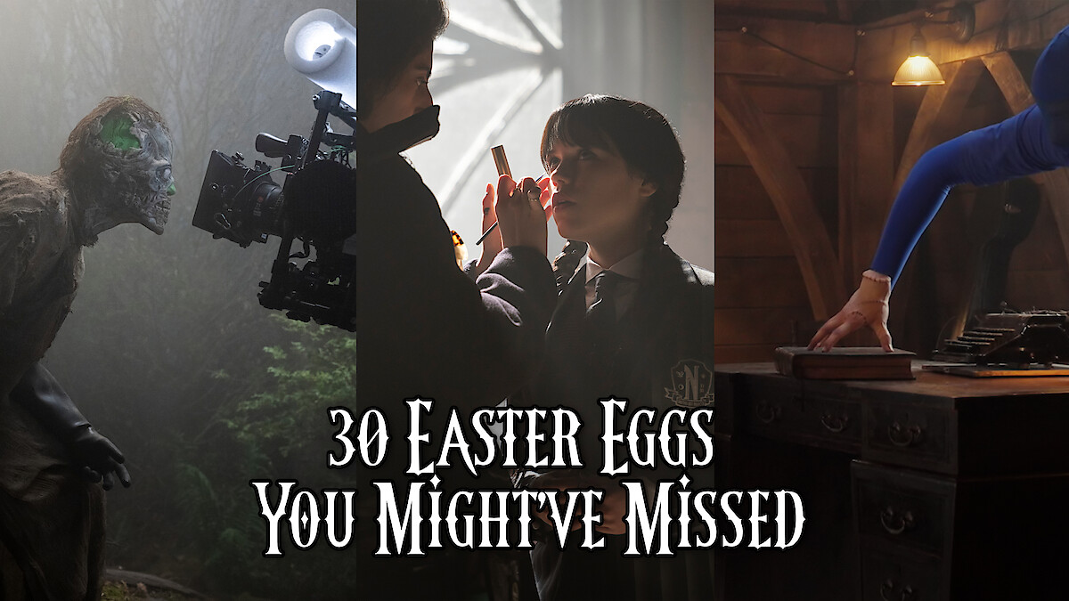 BTS stills of Slurp, Jenna and Thing