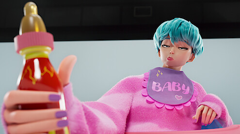 Baby Saja in 'KPop Demon Hunters'