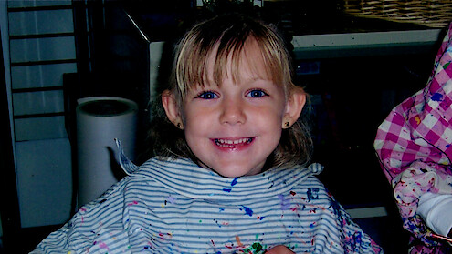 An old photo of young Gabby Petito