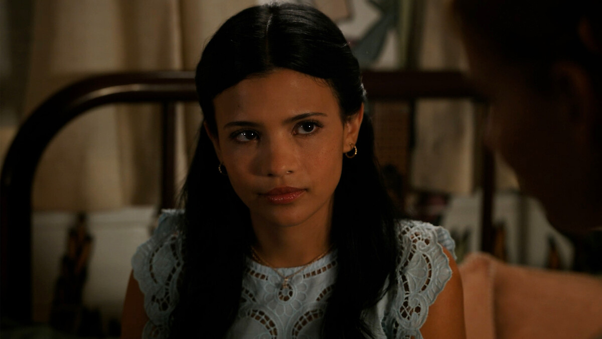 Nikki Rodriguez as Jackie in 'My Life with the Walter Boys' Season 2.