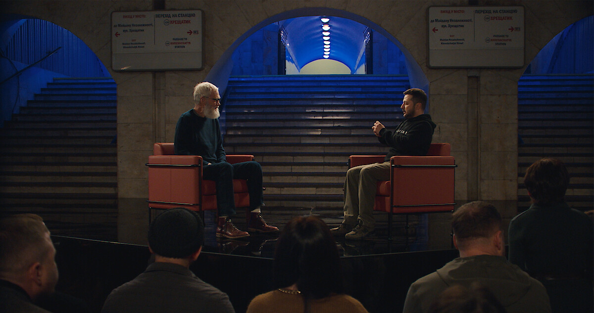 David Letterman Interviews Volodymyr Zelenskyy on ‘My Next Guest Needs No Introduction’