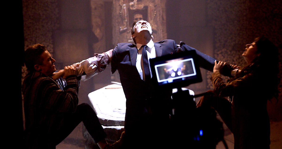 See The Making Of Footage vs. Final Scenes in 'Day Shift'