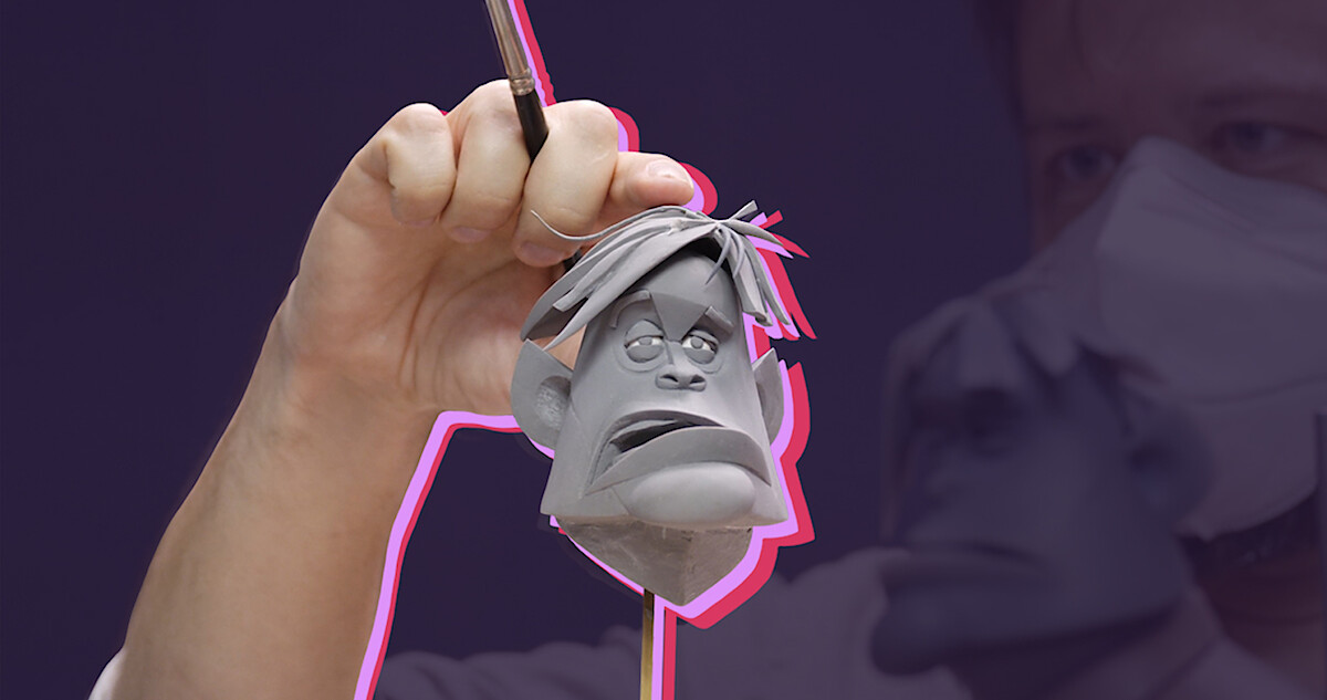 stop motion animation paper wrinkles mak, Stock Video
