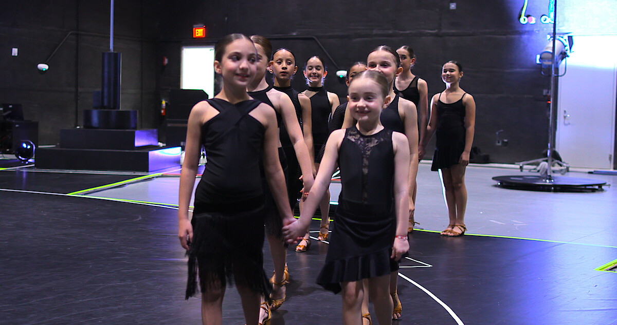 Students of DanceTown Do the Cha Cha Halftime Netflix