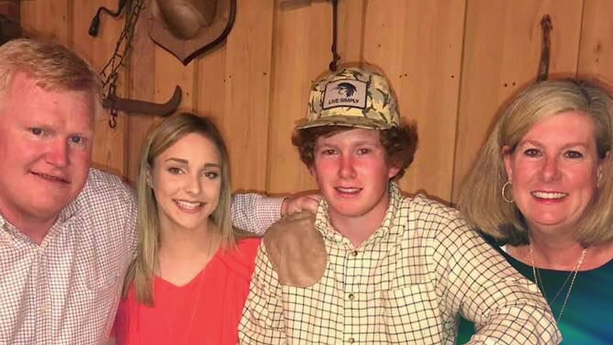 Alex Murdaugh, family and Paul Murdaugh's girlfriend.