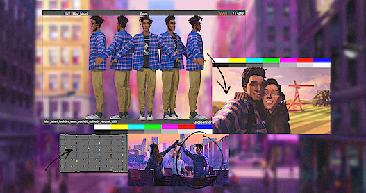 How Virgil Abloh Made the Animated Clothes in ‘Entergalactic’ Look Real