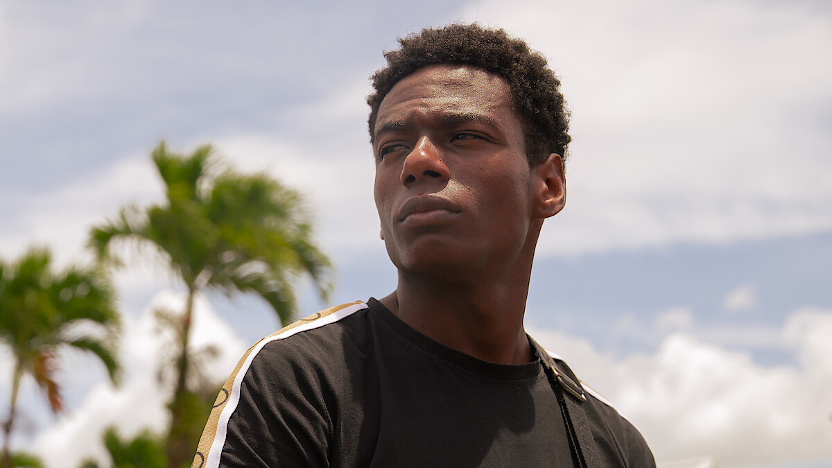 Djody Grimeau as Kylian Lafleur in 'Bandi.'