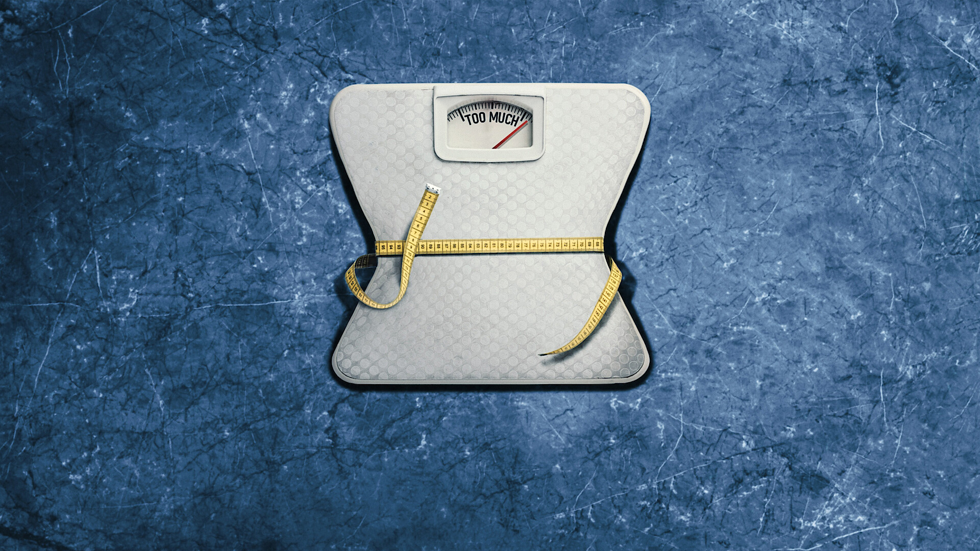 Fit for TV - A scale with a belt around it