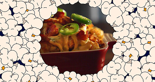 Jalapeño Popper Loaded Tots | What to Eat While Rewatching Ozark Card Image