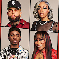 The final four finalists of 'Rhythm + Flow' Season 2