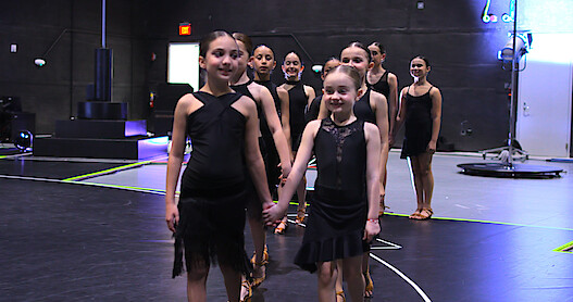 Card + Thumb: The Students of DanceTown Perform the Cha Cha | 'Halftime'