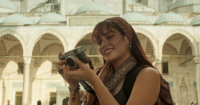 Ana Lucía Domínguez in a still image from 'The Marked Heart' Season 2