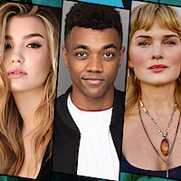 Three people in separate portraits, each facing forward against neutral backgrounds, with calm and confident expressions; the setting is simple and professional, creating a composed and inviting mood.