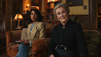 Back In Action. Glenn Close as Ginny in Back In Action. Cr. John Wilson/Netflix © 2024.