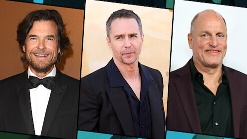 Three men in formal attire pose in separate close-up photos against different colored backgrounds, each smiling or looking neutral, in a collage layout.