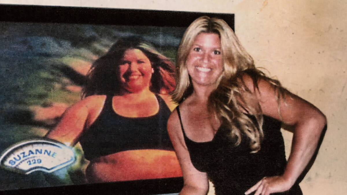 A contestant on 'The Biggest Loser' from an archival image from the docuseries 'Fit for TV.' 