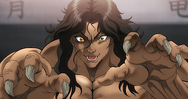 Baki Hanma with his claws extended in Season 2 of 'Baki Hanma.'