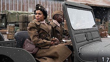 Kerry Washington as Major Charity Adams in 'The Six Triple Eight.'