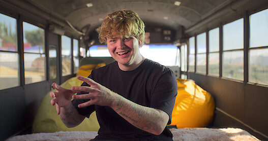 Hype House’s Alex Warren Knows What You Think About Him Hero Image