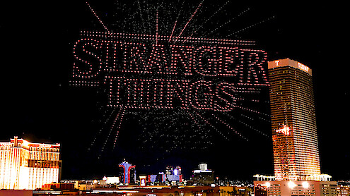 Stranger Things 5 One Last Adventure: Watch Las Vegas Drone Show