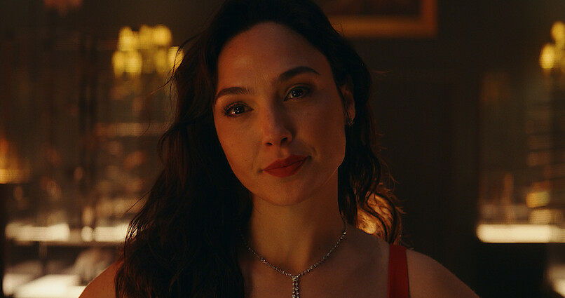 let it rip — GAL GADOT and DWAYNE JOHNSON in RED NOTICE (2021)