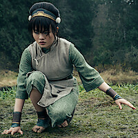 Miya Chen as Toph in 'Avatar: The Last Airbender' Season 2.