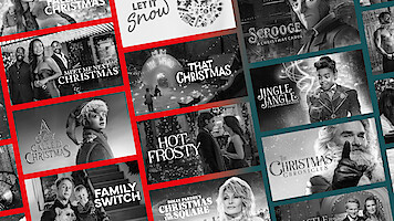 A grid of images showing Netflix Christmas movies.